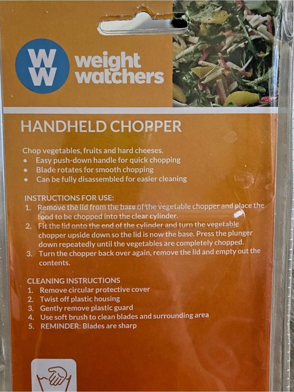 Vintage Handheld Chopper by Weight Watchers